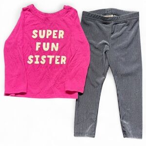 Cat & Jack Navy Textured Pants